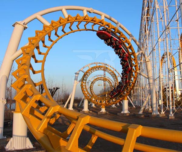 Six Rings Roller Coaster Ride for Sale