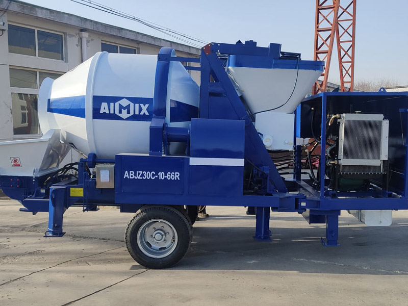 concrete mixer pump