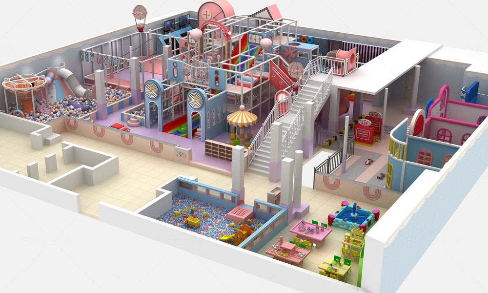 indoor playground jungle gym with affordable prices 