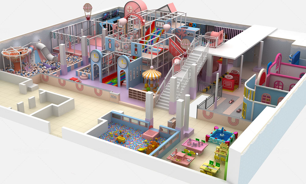 indoor playground jungle gym with affordable prices