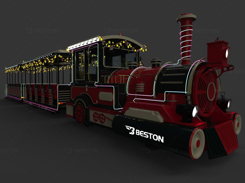 Trackless Train Rides Light Effect